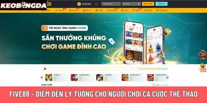 Five88 là nhà cái uy tín, đã được cấp phép hoạt động