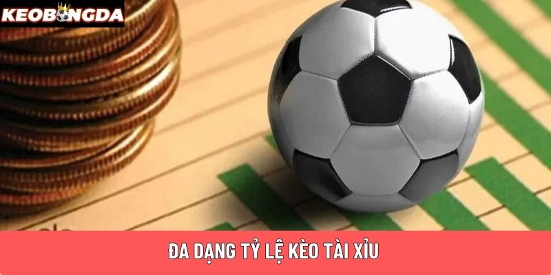 Đa dạng tỷ lệ kèo Tài Xỉu